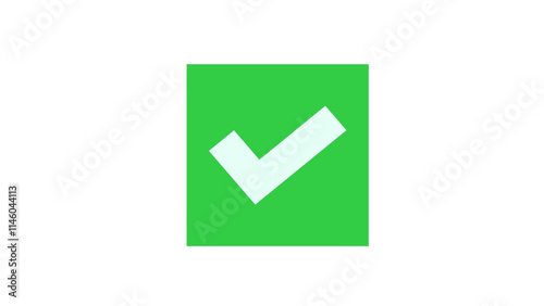 green check mark, Green checkmark icon, perfect for user interface design.