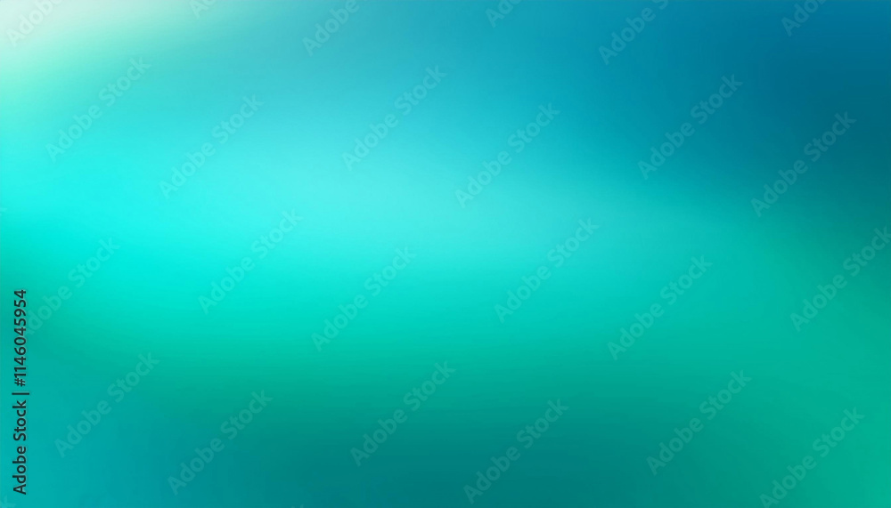 Raster abstract light blue, green blurred background, smooth gradient texture color, shiny bright website pattern, banner header or sidebar graphic art image