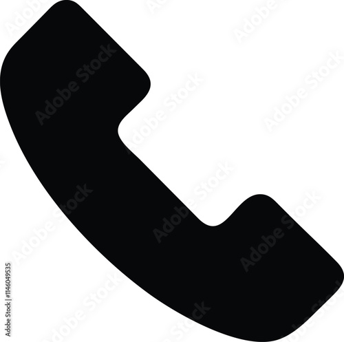Phone flat icon. Call symbol. phone call sign. Vector