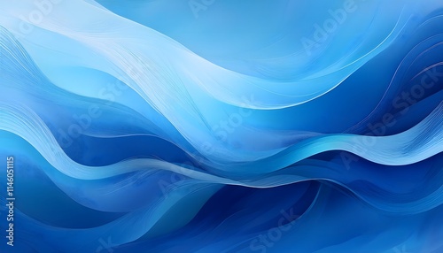 modern blue background with a soft gradient transition from light to dark blue