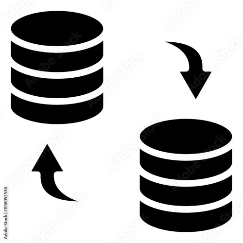 Data migration icon