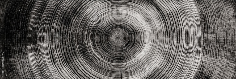 Abstract Circular Pattern with Concentric Lines Illustrating Depth and Texture in Black and White Photography Abstract Circular Pattern with Concentric Lines Illustrating Depth and Texture in Black and White Photography