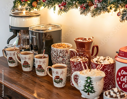 Christmas Hot Cocoa Bar photo