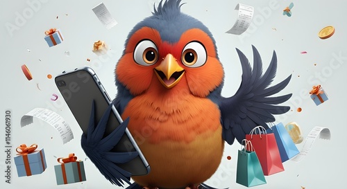 A hyper-realistic, 4K image of a social media post background with a clean, modern design. The background is a solid pure white color, creating a sleek and professional look.