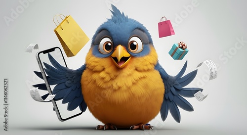 A hyper-realistic, 4K image of a social media post background with a clean, modern design. The background is a solid pure white color, creating a sleek and professional look.