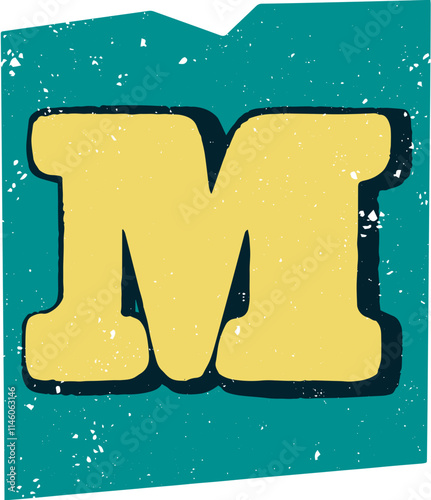 Ransom Note Letter M