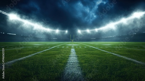 Night Football Field
