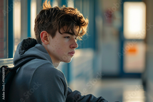 Generative AI Visual Depiction of Teenage School Bullying and Its Emotional Impact