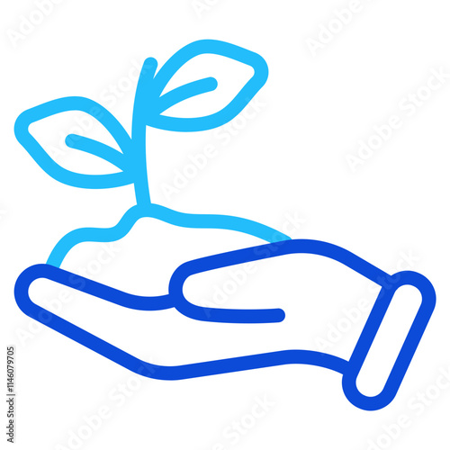 Conservation Duoline Icon