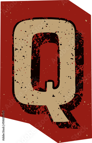 Ransom Note Letter Q