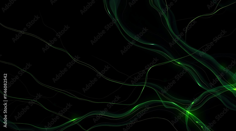 abstract green smoke background, abstract technology background, ppt copy space, copy space backgrounds abstract green smoke background, abstract technology background, ppt copy space, copy space backgrounds
