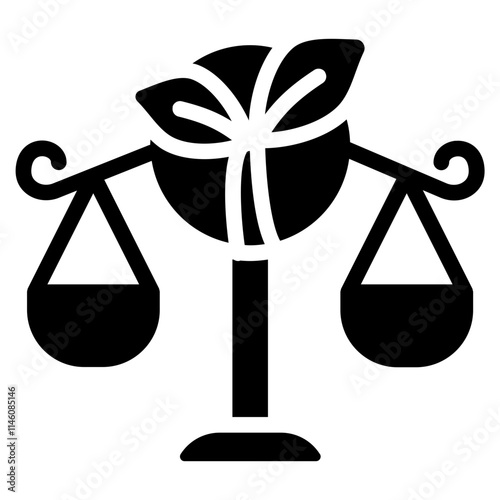 Environmental regulation Solid Icon