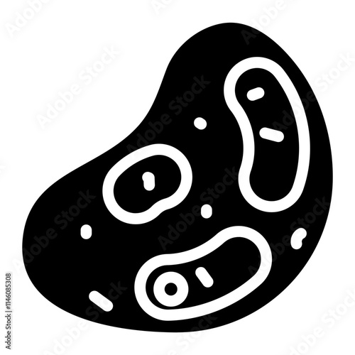 Eukaryote Solid Icon