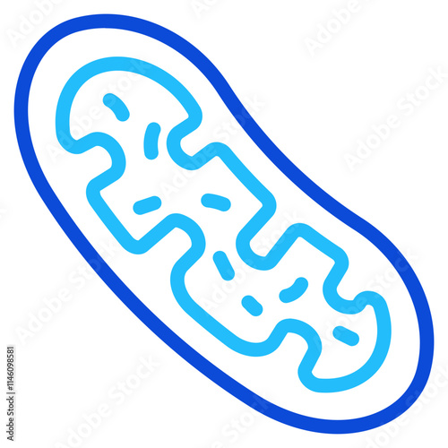 Mitochondria Duoline Icon
