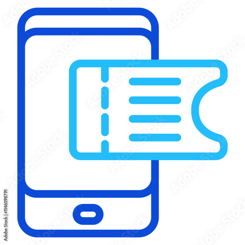 Mobile ticketing Duoline Icon