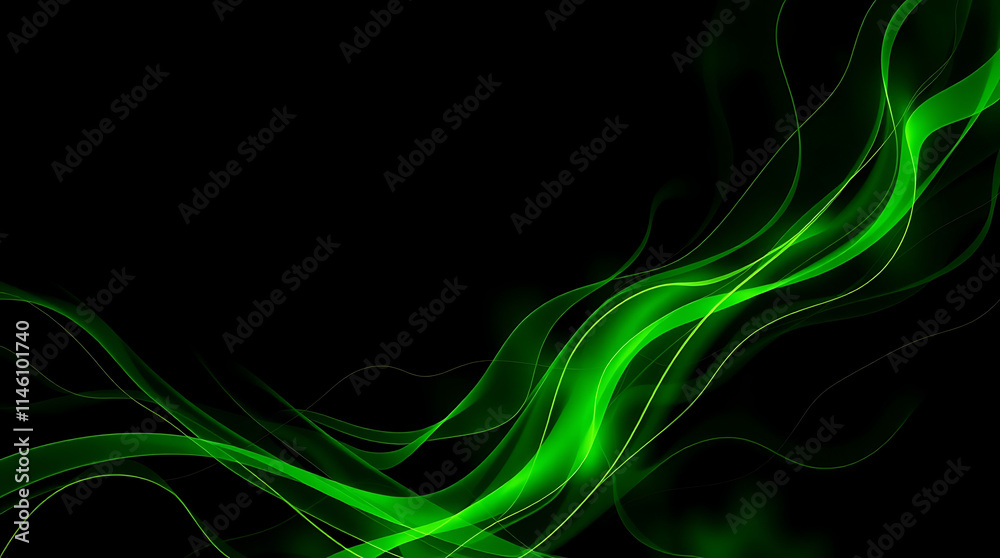 abstract green smoke background, abstract technology background, ppt copy space, copy space backgrounds abstract green smoke background, abstract technology background, ppt copy space, copy space backgrounds