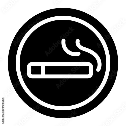 Smoking area Solid Icon