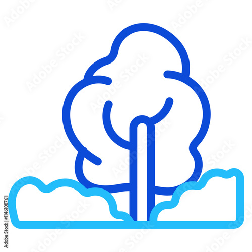Virgin forest Duoline Icon