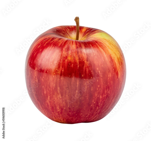 High-Quality PNG of Red apple on transparent png Isolated on White Background – High Resolution photo