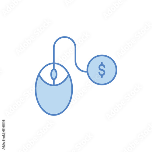 Pay Per Click vector icon