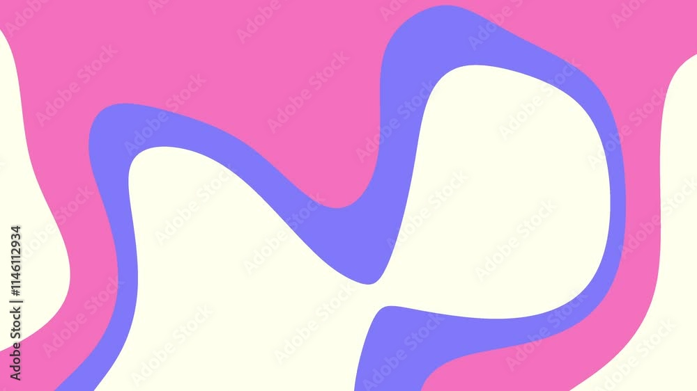 Abstract vortex background animation: A captivating abstract design that features dynamic, swirling shapes in bright pink and purple colors. Abstract vortex background animation: A captivating abstract design that features dynamic, swirling shapes in bright pink and purple colors.