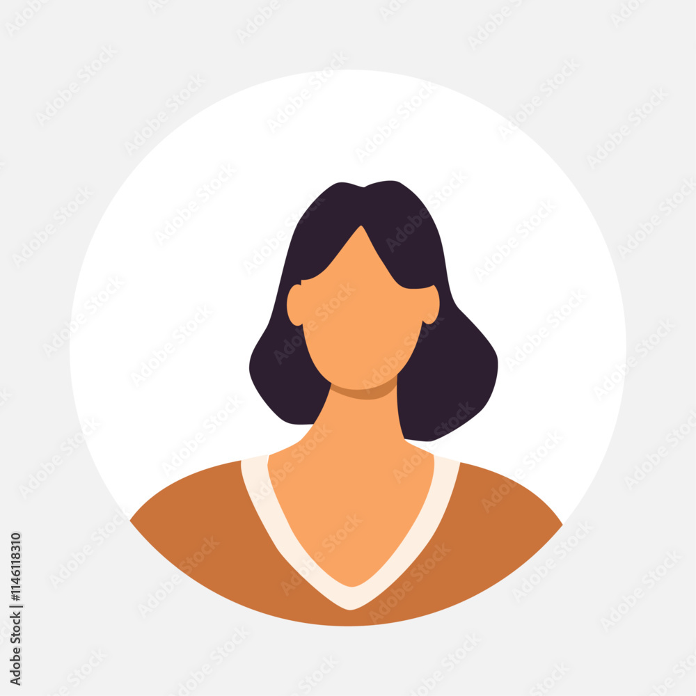 Vector flat illustration. Men and women in different styles. Avatar, user profile, person icon, profile picture. Suitable for social media profiles, icons, screensavers and as a template. Vector flat illustration. Men and women in different styles. Avatar, user profile, person icon, profile picture. Suitable for social media profiles, icons, screensavers and as a template.