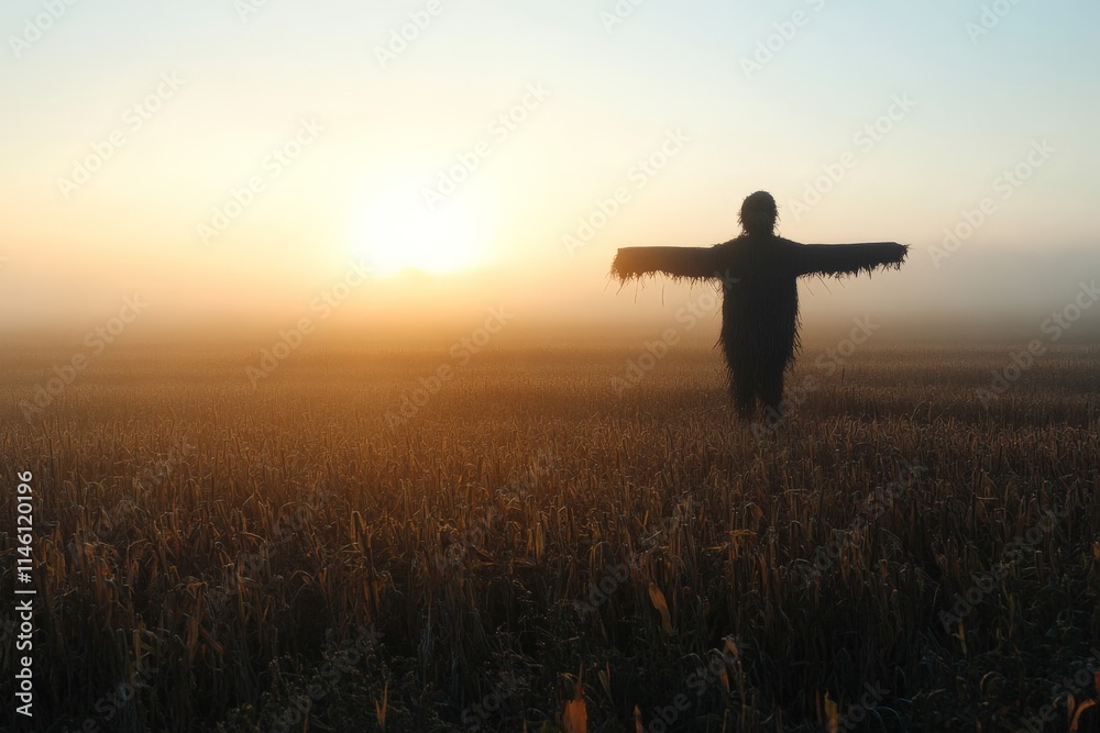 A solitary figure stands silhouetted against the sunrise, arms outstretched in a field of tall grasses, evoking themes of peace, solitude, and new beginnings. A solitary figure stands silhouetted against the sunrise, arms outstretched in a field of tall grasses, evoking themes of peace, solitude, and new beginnings.