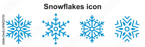 Snowflakes Set iocn