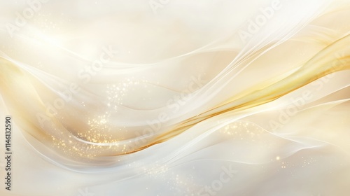 Abstract dreamy golden background, clean