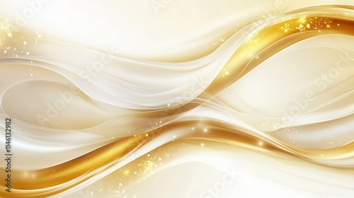 Abstract dreamy golden background, clean photo