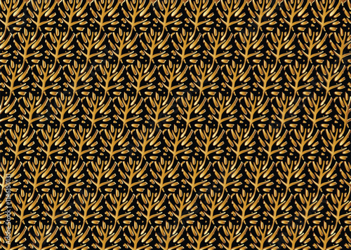 Retro golden gradient geometric pattern background, vector abstract circle, triangle and square lines art. Trendy bauhaus pattern backgrounds op-art set