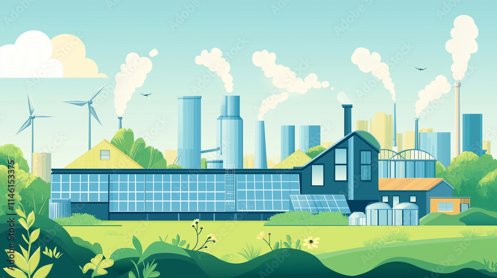 Fototapeta premium plant in the city