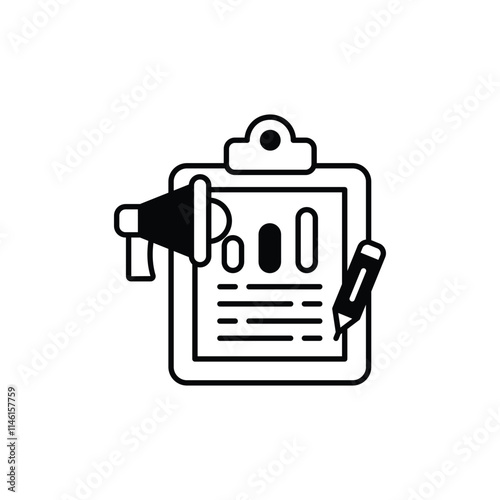 Content Marketing vector icon