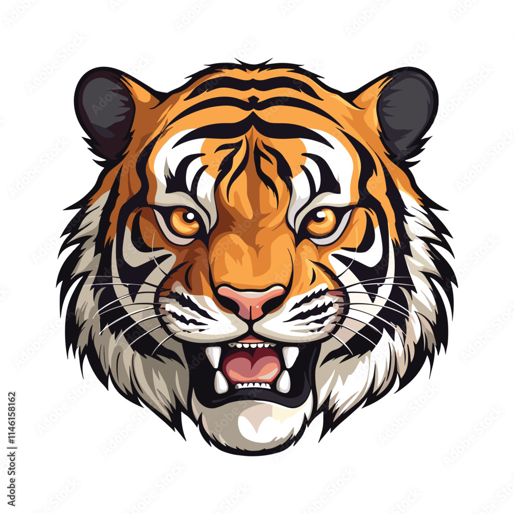 Tiger Illustration Tiger Illustration