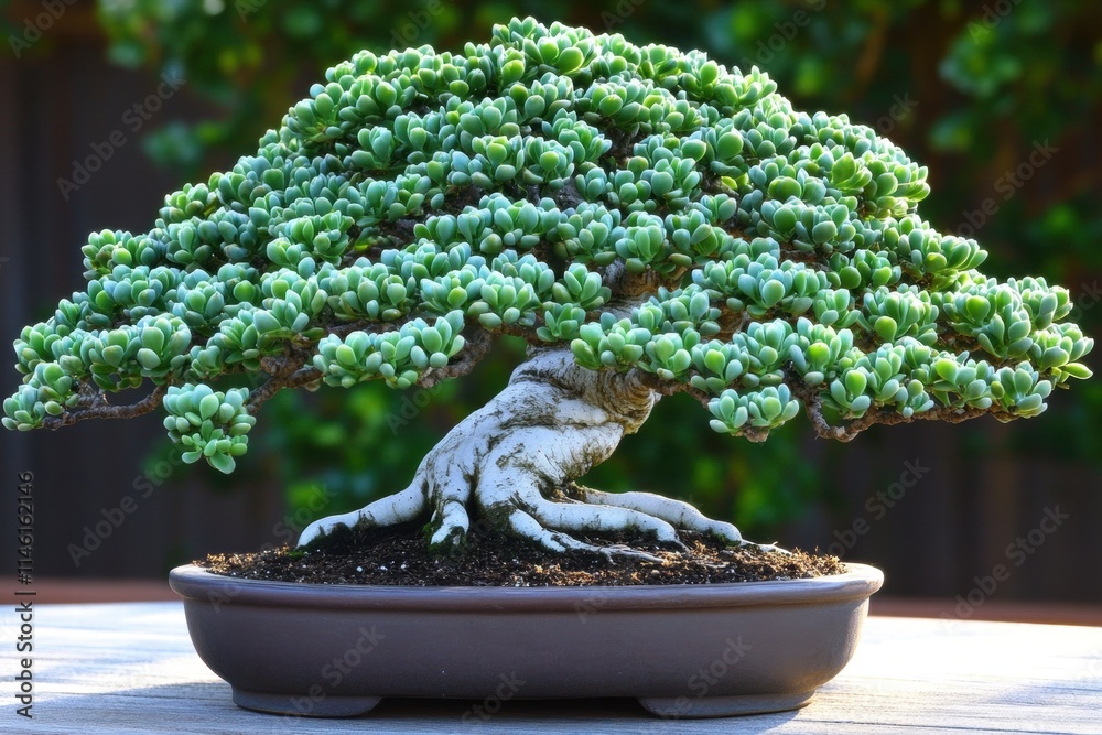 Beautifully Crafted Bonsai Tree Displaying Intricate Leaf Patterns and Artistic Trunk Structure, Symbolizing Peace and Tranquility in Nature’s Smallest Form Beautifully Crafted Bonsai Tree Displaying Intricate Leaf Patterns and Artistic Trunk Structure, Symbolizing Peace and Tranquility in Nature’s Smallest Form