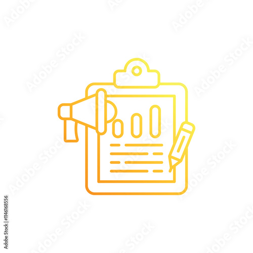 Content Marketing vector icon