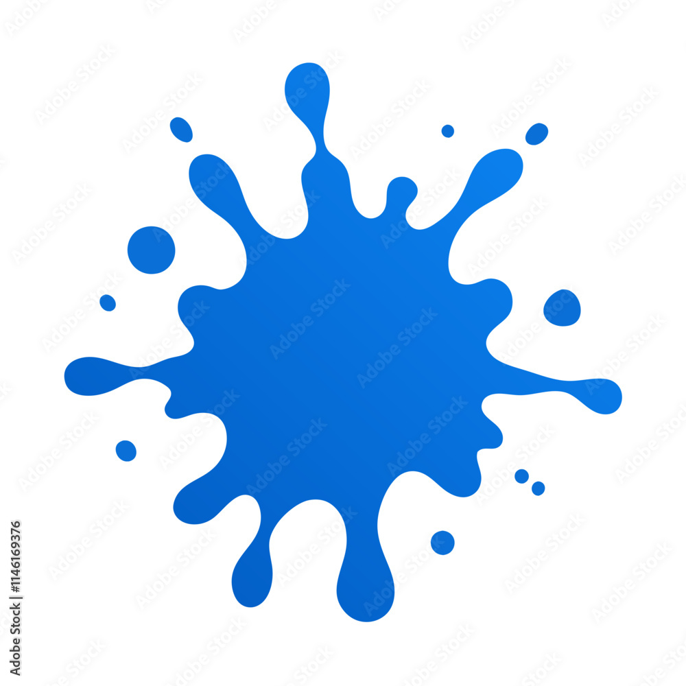 splash of paint