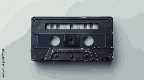 Vintage Audio Cassette Tape for Retro Music Lovers