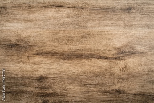 A top-down view of an old, weathered wooden table with a distressed wood texture, set against a rustic background in a brown color tone. Photorealistic, high-resolution, and highly detailed, with a ci