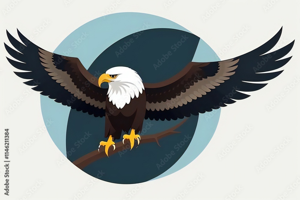 Obraz premium Eagle Icon