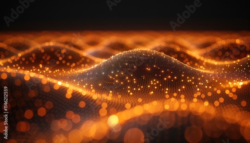 Fototapeta Naklejka Na Ścianę i Meble -  Abstract image of a Orbital space station in the form of a starry sky 