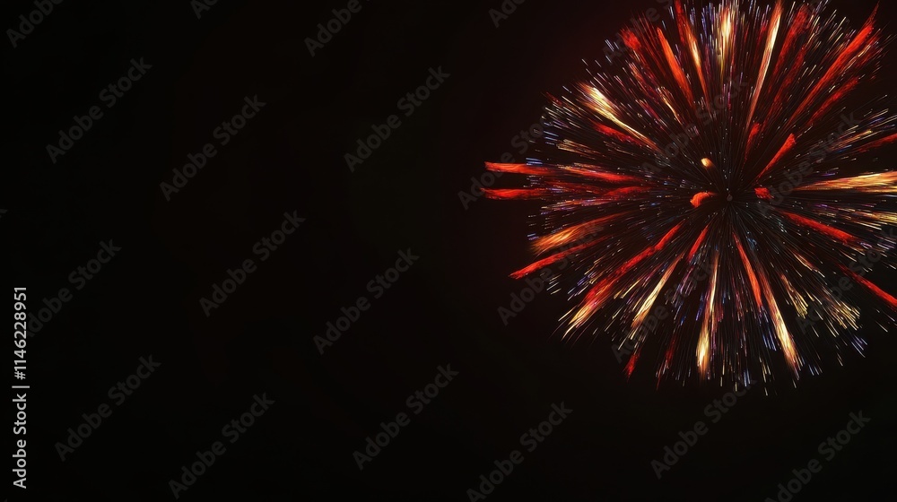 abstract fireworks background and space for text abstract fireworks background and space for text