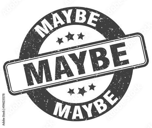 MAYBE stamp