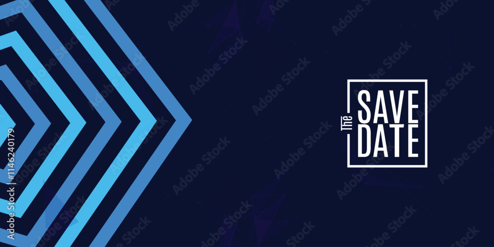 Save the date banner. Can be used for business, marketing and advertising. logo graphic design of event summit made for Technology and upcoming events.
Save the date banner. Can be used for business, marketing and advertising. logo graphic design of event summit made for Technology and upcoming events.