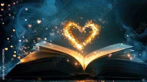 A visual metaphor showcasing the emotional connection to poetry.