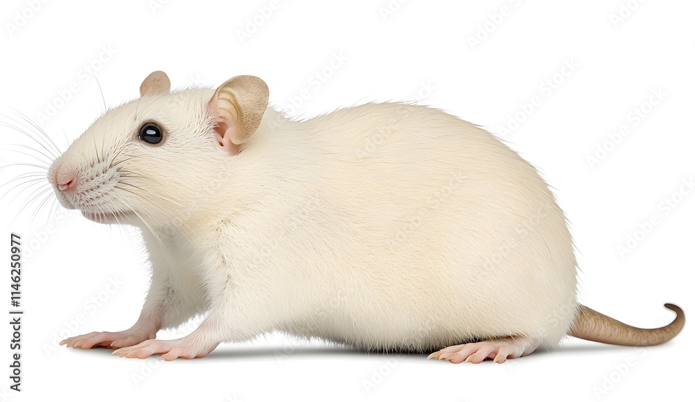 White rat, full-body, white background, isolated image, professional photography, ultra-detailed. White rat, full-body, white background, isolated image, professional photography, ultra-detailed.