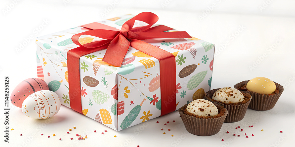 Christmas and New Year design. Realistic red gifts boxes. Open gift box full of decorative festive object. Holiday banner, web poster, flyer, stylish brochure, greeting card, cover. Xmas background Christmas and New Year design. Realistic red gifts boxes. Open gift box full of decorative festive object. Holiday banner, web poster, flyer, stylish brochure, greeting card, cover. Xmas background
