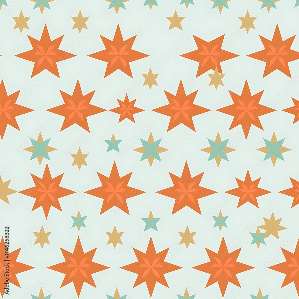 Seamless Star Pattern: A captivating and whimsical seamless pattern featuring a delightful array of stars in various sizes and colors. This charming design evokes a sense of wonder and joy. Seamless Star Pattern: A captivating and whimsical seamless pattern featuring a delightful array of stars in various sizes and colors. This charming design evokes a sense of wonder and joy.