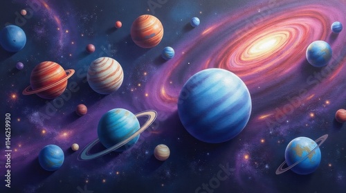 Cosmic Pattern of Planets and Galaxies