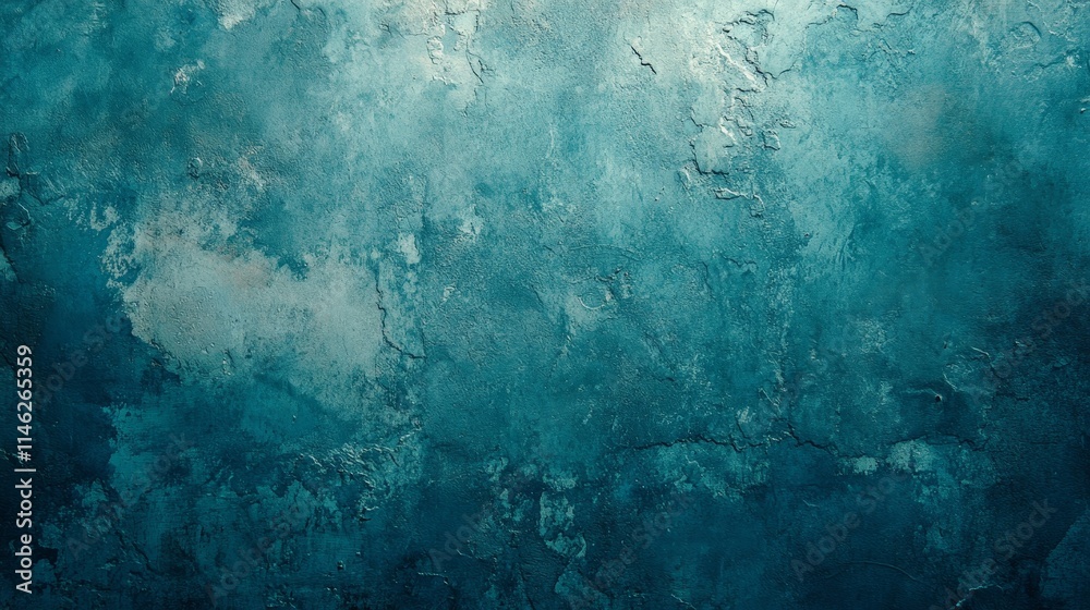 abstract, background textured background with shades of blue and teal, suitable for design purposes.